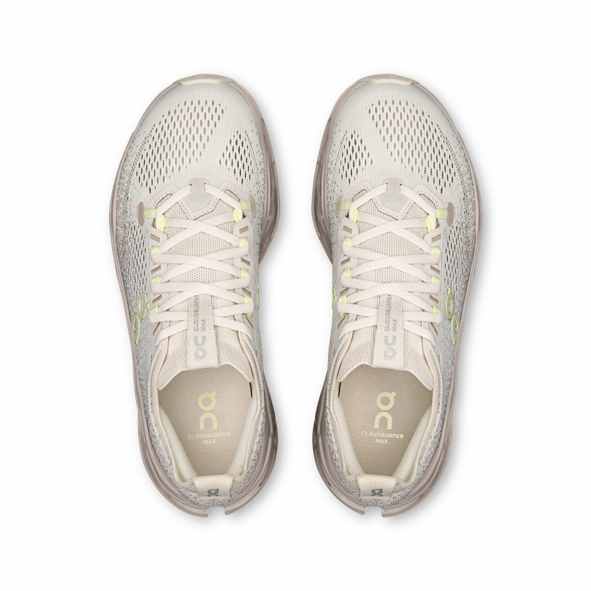 Women's Cloudsurfer Max - Pelican/Limelight