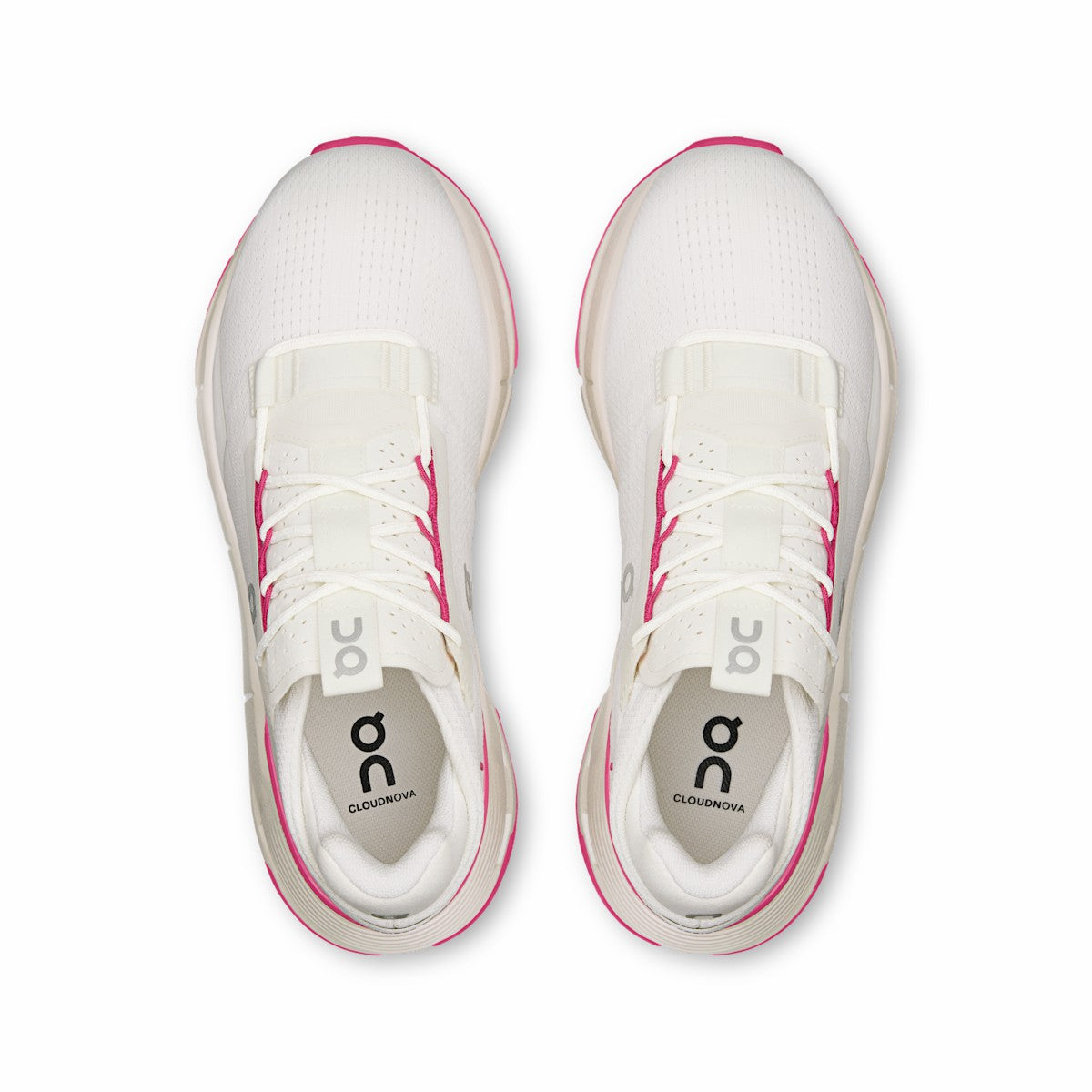 Women's Cloudnova 2 - Ivory/Pink