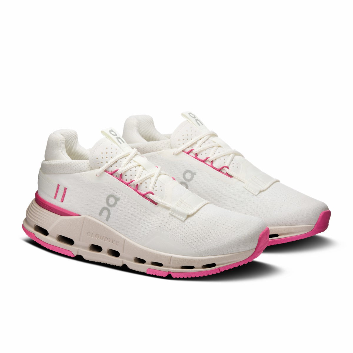 Women's Cloudnova 2 - Ivory/Pink