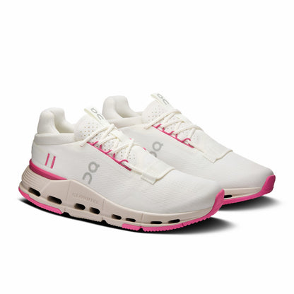 Women's Cloudnova 2 - Ivory/Pink
