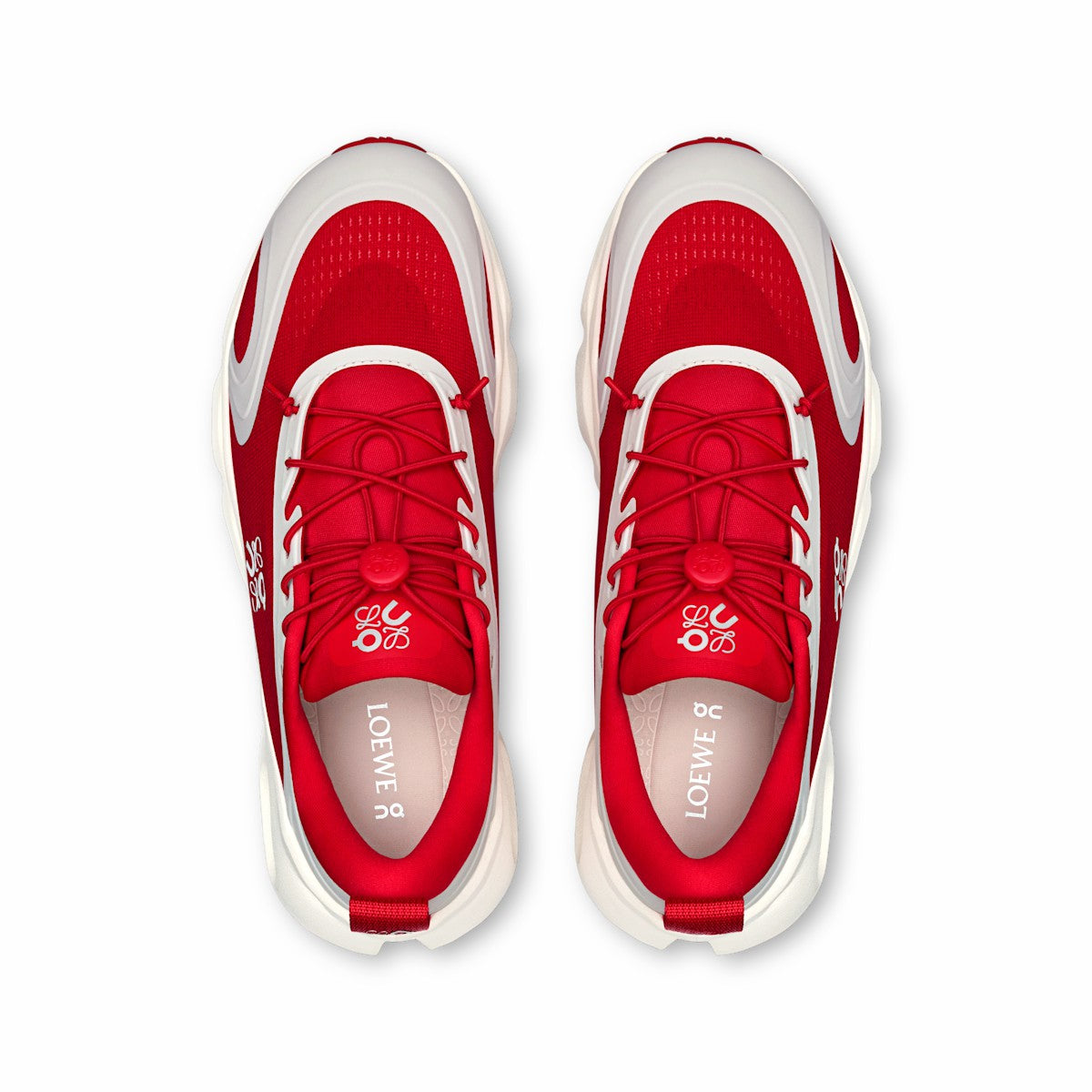 Women's Cloudsolo LOEWE - Red/Eggshell