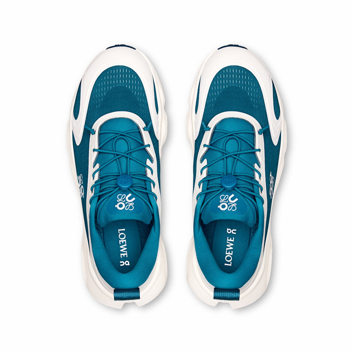 Women's Cloudsolo LOEWE - Teal/Eggshell