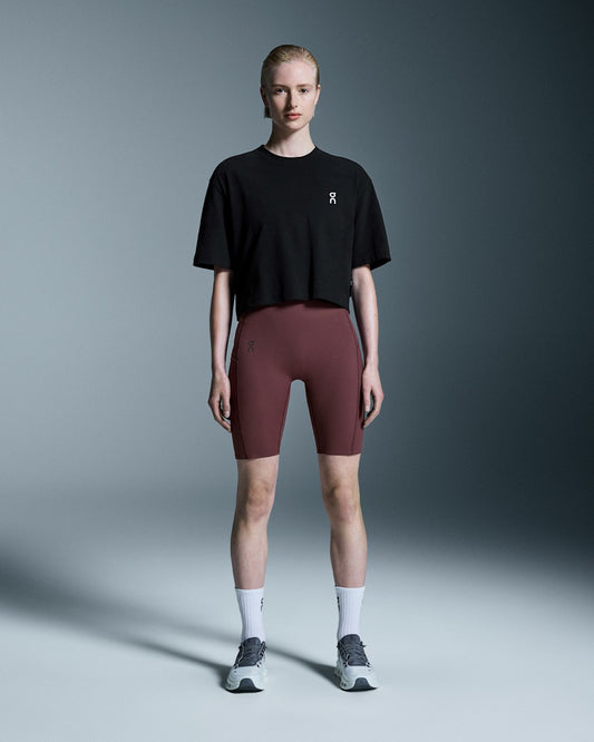 Women's Club Boxy-T - Black