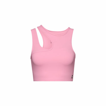 Women's Studio Asymmetric Crop - Black