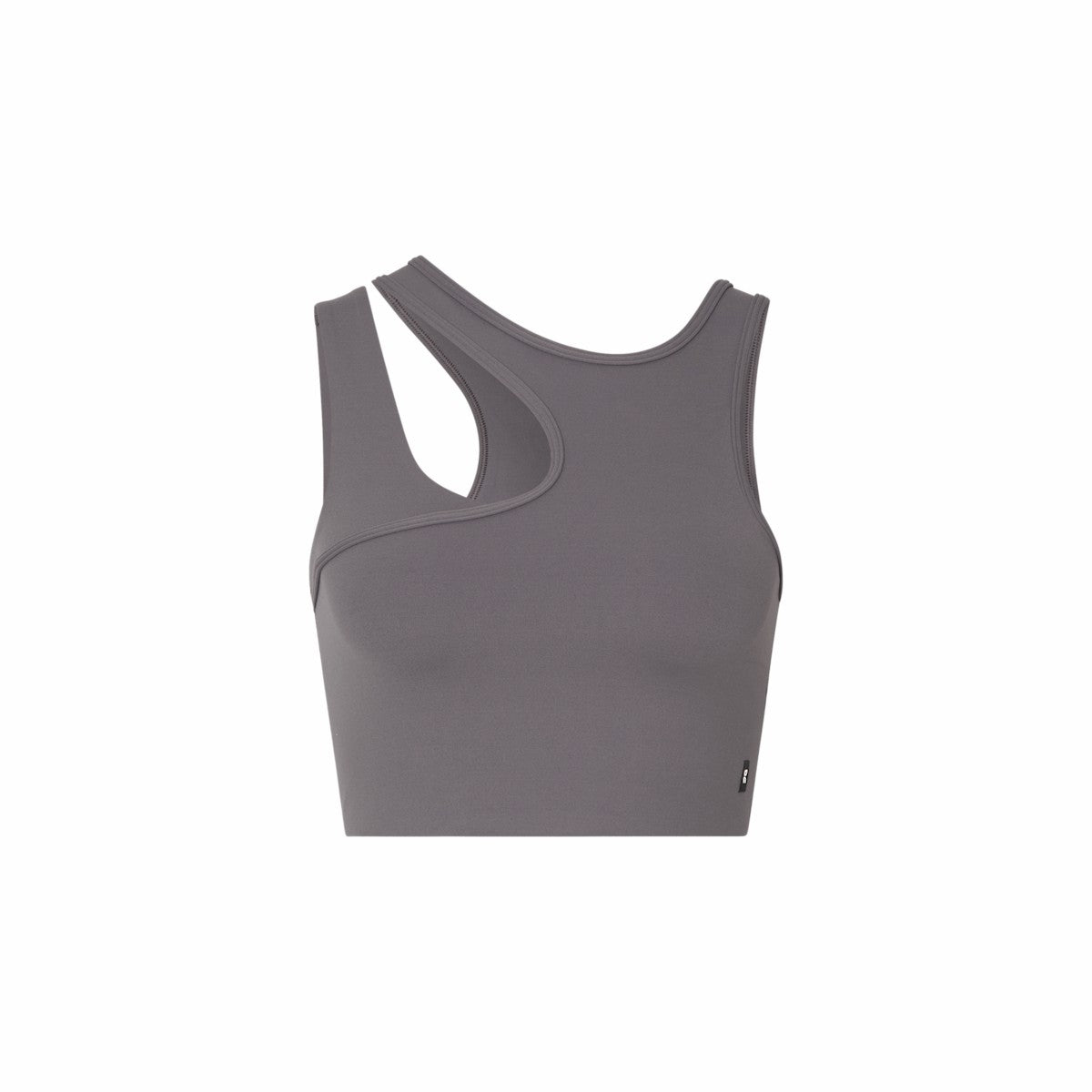 Women's Studio Asymmetric Crop - Black