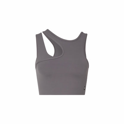 Women's Studio Asymmetric Crop - Black