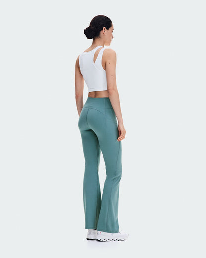 Women's Studio Asymmetric Crop - White