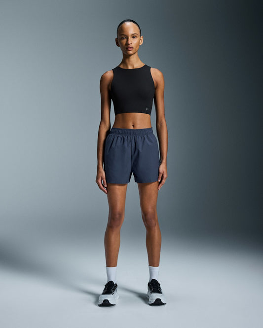 Women's Core 2-in-1 Crop - Black