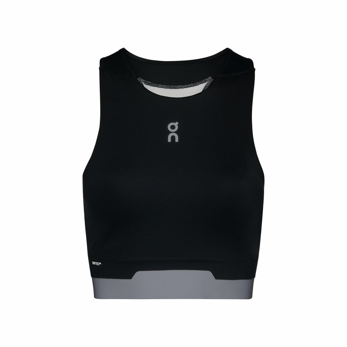 Women's Train 2-in-1 Crop - Black