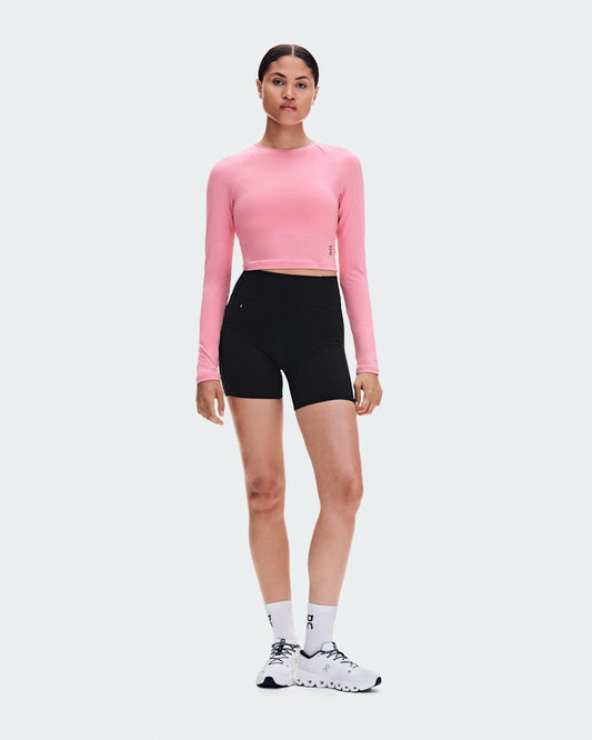 Women's Studio Long-T Crop - Magnolia