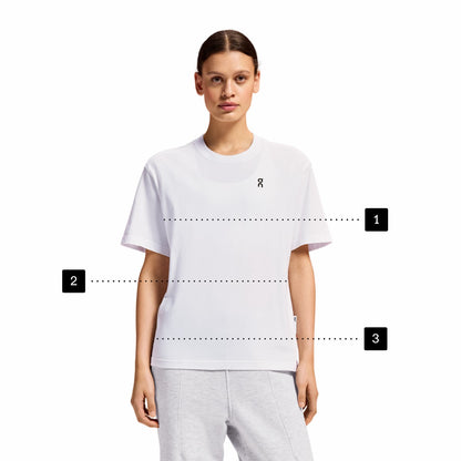Women's Studio Long-T Crop - Black