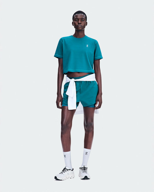 Women's Train-T Crop - Abyss