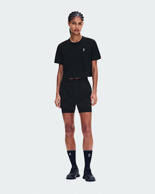 Women's Train-T Crop - Black