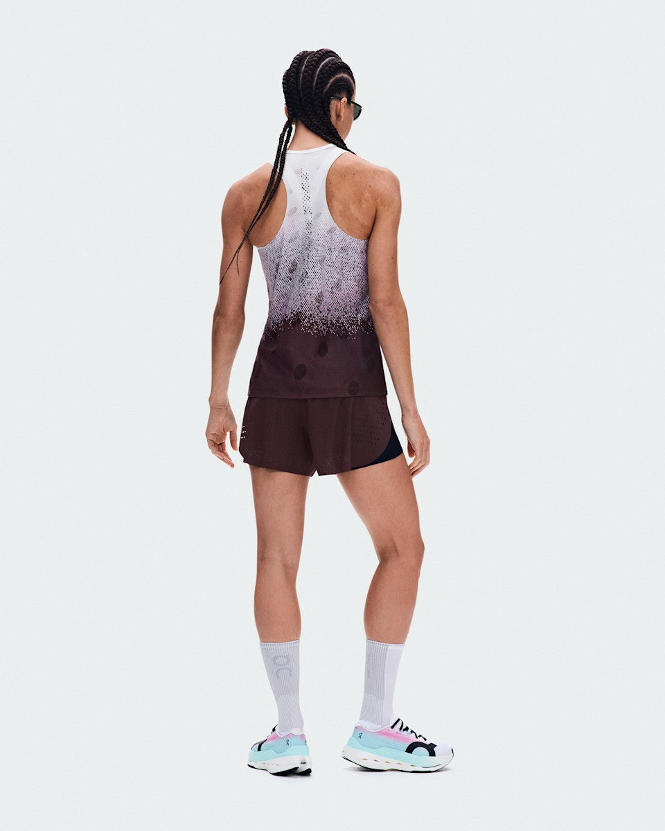 Women's Zero Tank Breathe - Foxglove/White