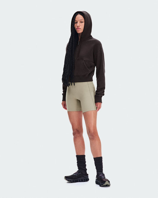 Women's Club Collective Full Zip Hoodie FKA - Espresso