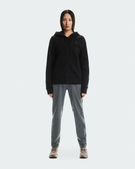 Women's Focus Tech Zip Hoodie - Black