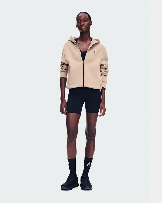 Women's Focus Tech Zip Hoodie - Desert