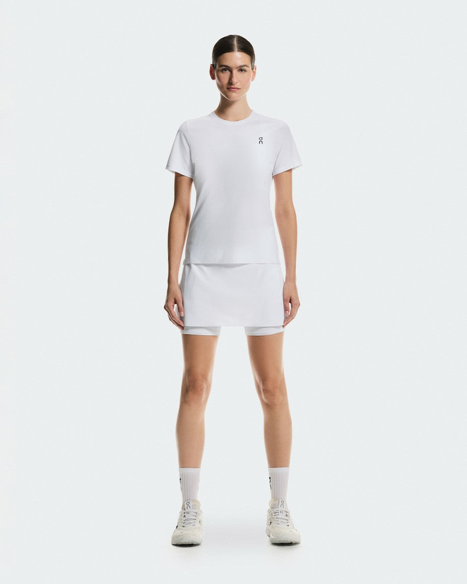 Women's Court Skirt Split - White