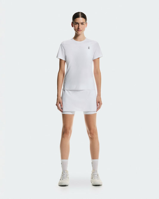 Women's Court Skirt Split - White