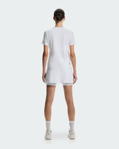 Women's Court Skirt Split - White