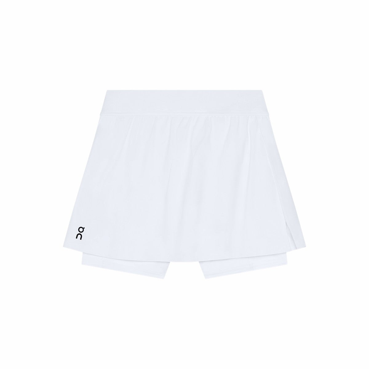Women's Court Skirt Split - White