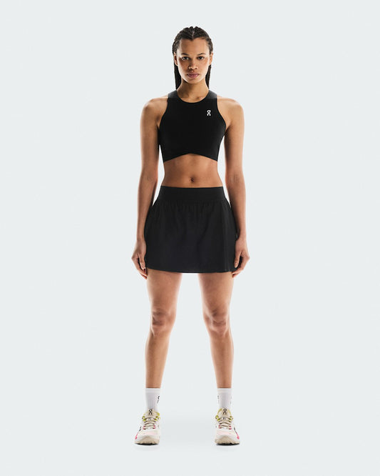 Women's Court Skirt Pleated - Black