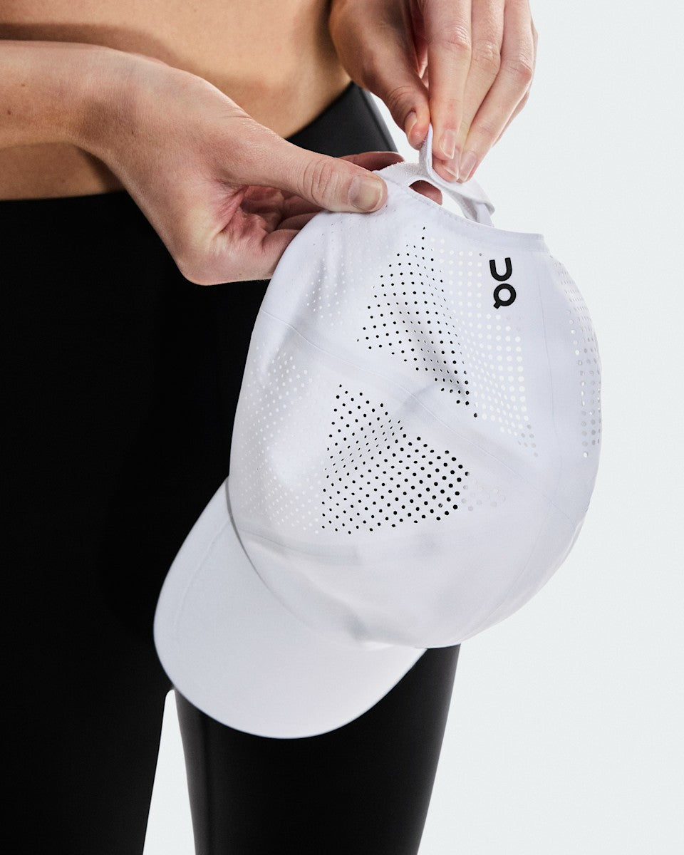 Court Cap - White/White