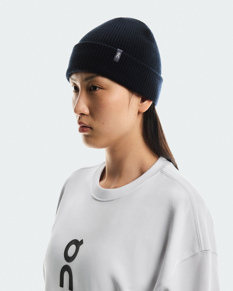 Merino Beanie - Midnight