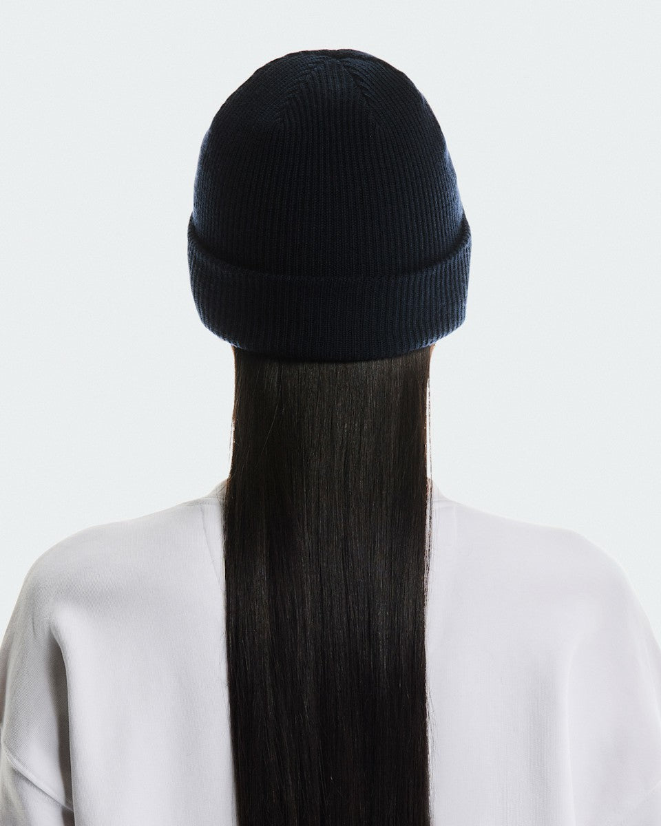 Merino Beanie - Midnight