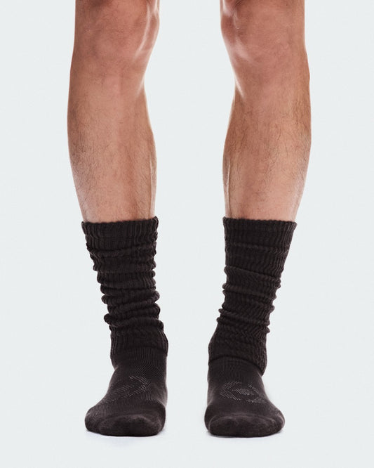 Slouchy Socks FKA - Espresso
