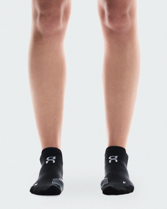 Performance Run Sock Low - Black/Eclipse