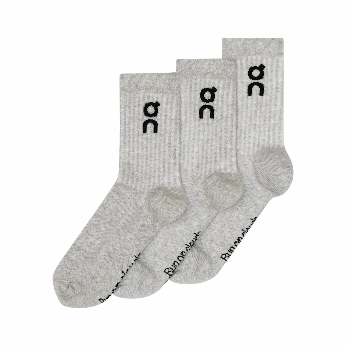 Logo Sock High 3P - Mauve/Raspberry