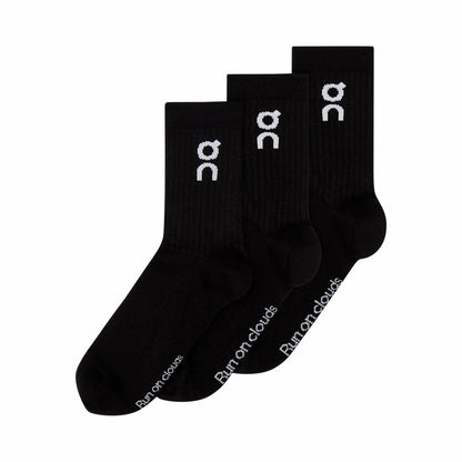 Logo Sock High 3P - Mauve/Raspberry
