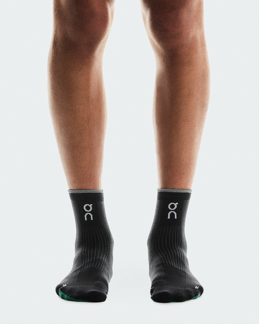 Elite Run Sock Mid - Black