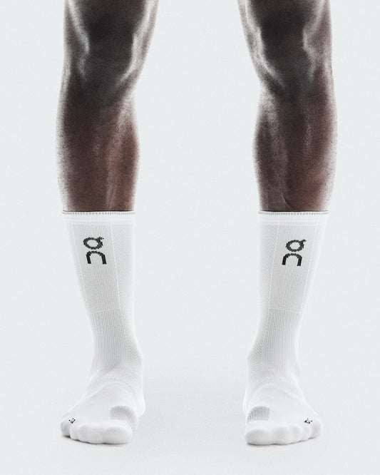 Performance Run Sock High - White/Glacier