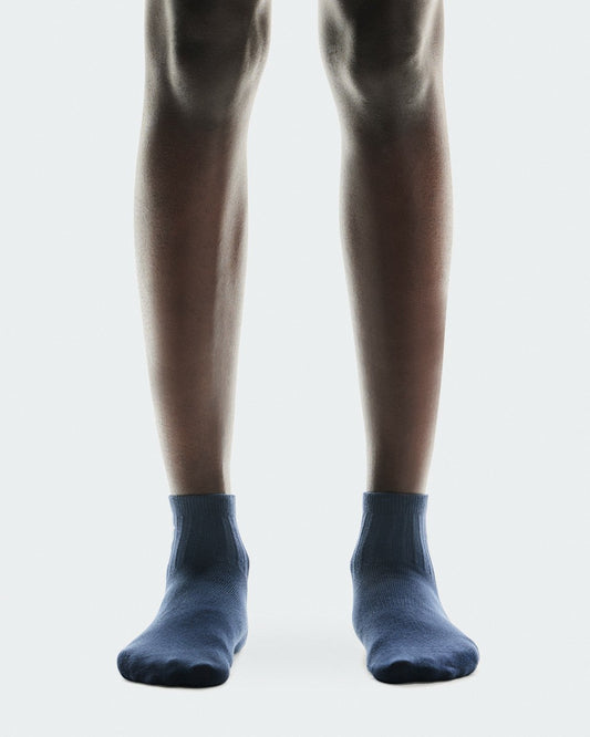 Logo Sock Mid 3P - Navy