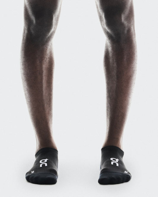 Core Run Sock Low 2P - Black