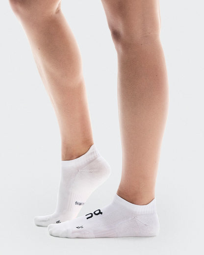 Core Run Sock Low 2P - White