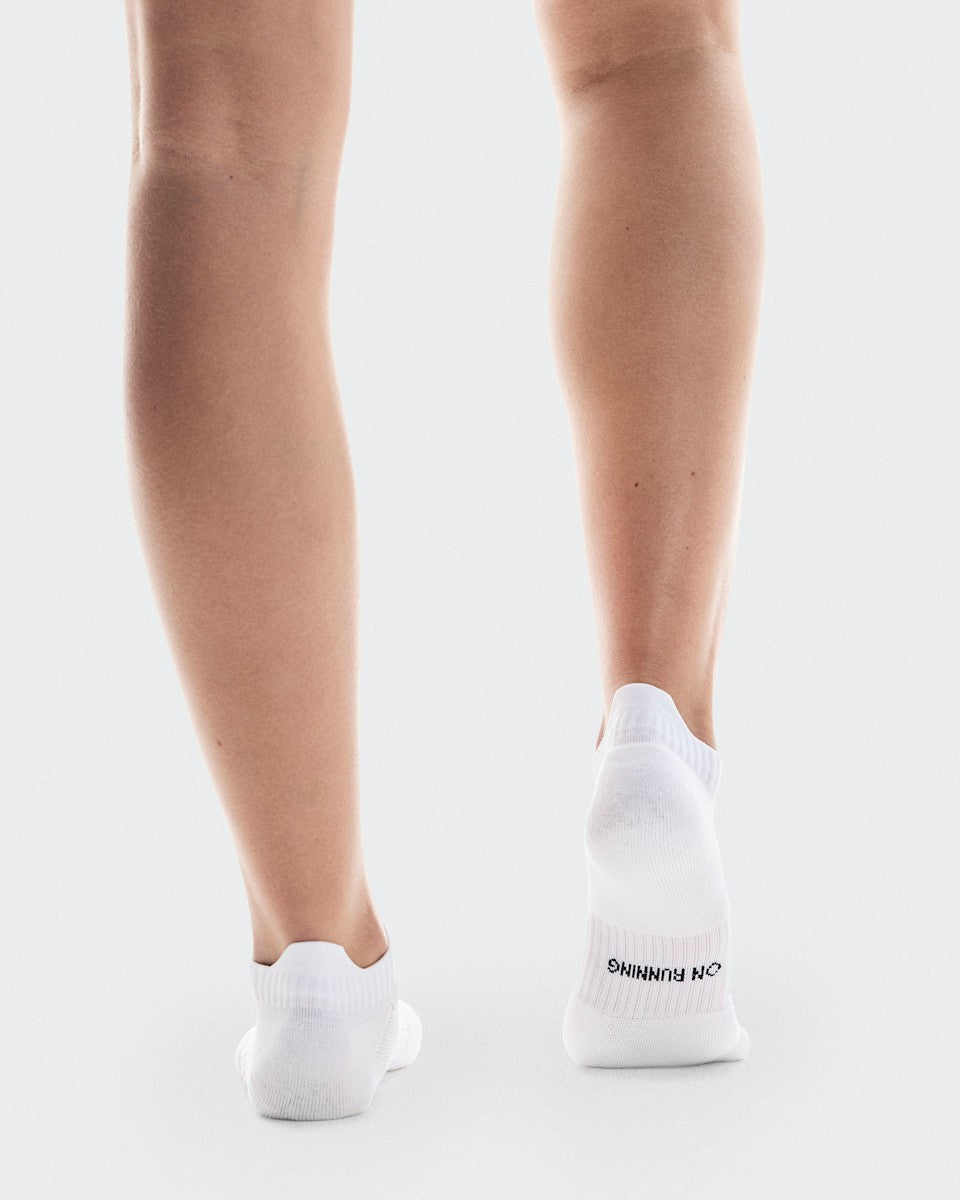 Core Run Sock Low 2P - White