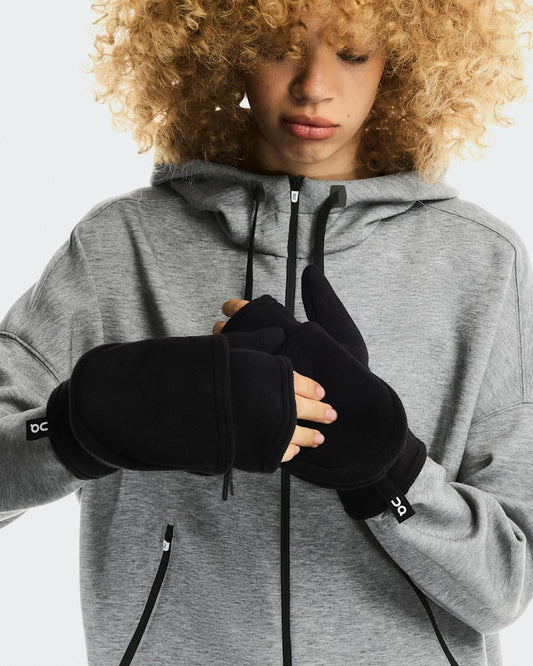 Fleece Mitten - Black
