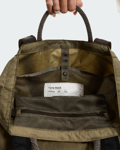 Tote Pack 25L - Olive/Black