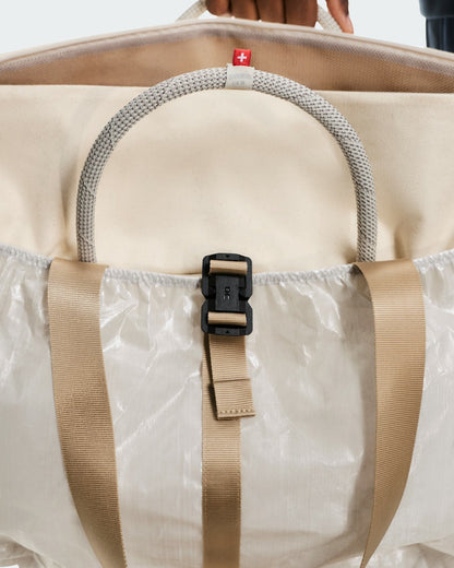 Court Pack 40L - Sesame/White