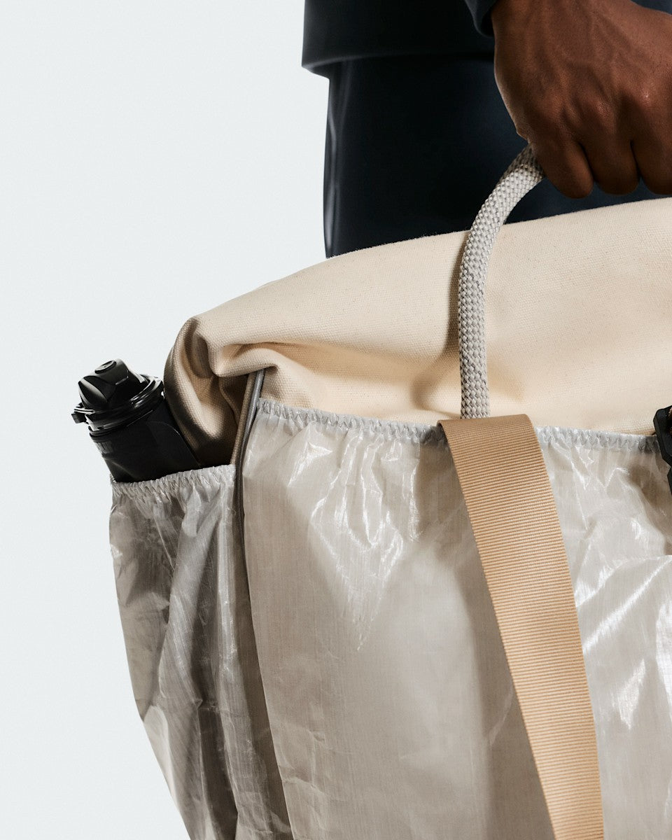 Court Pack 40L - Sesame/White