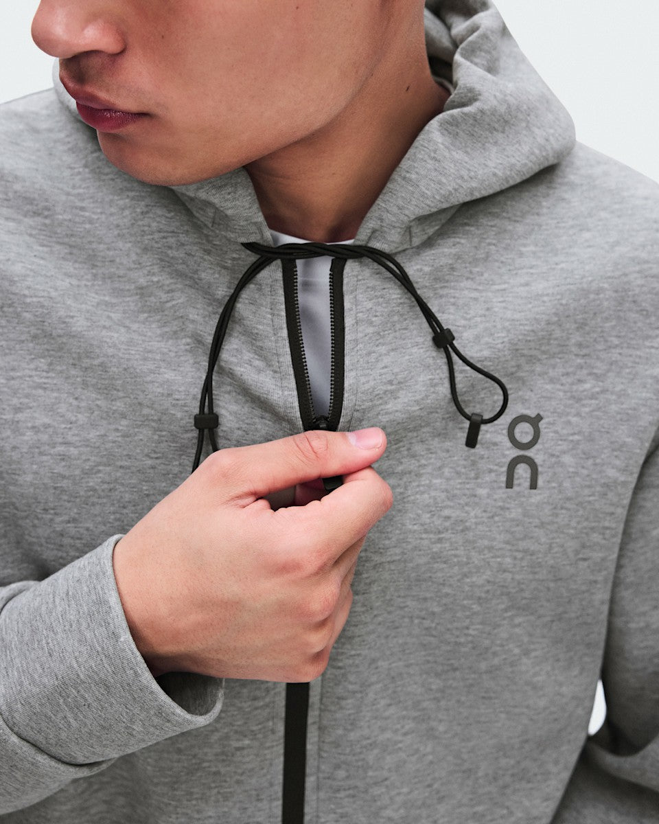 Men's Focus Tech Zip Hoodie - Basalt