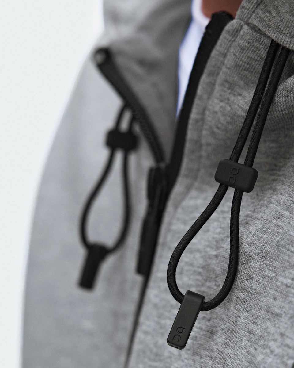 Men's Focus Tech Zip Hoodie - Basalt
