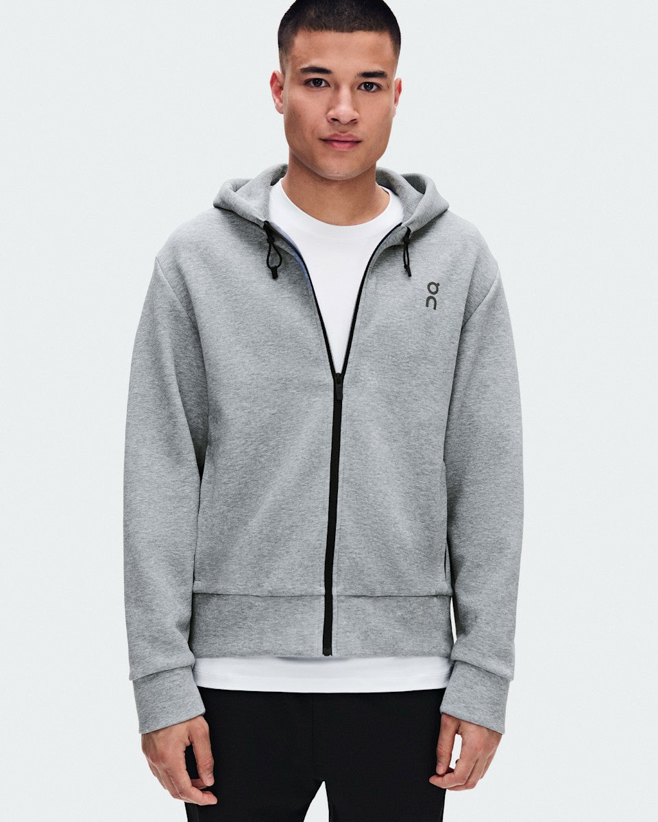 Men's Focus Tech Zip Hoodie - Basalt