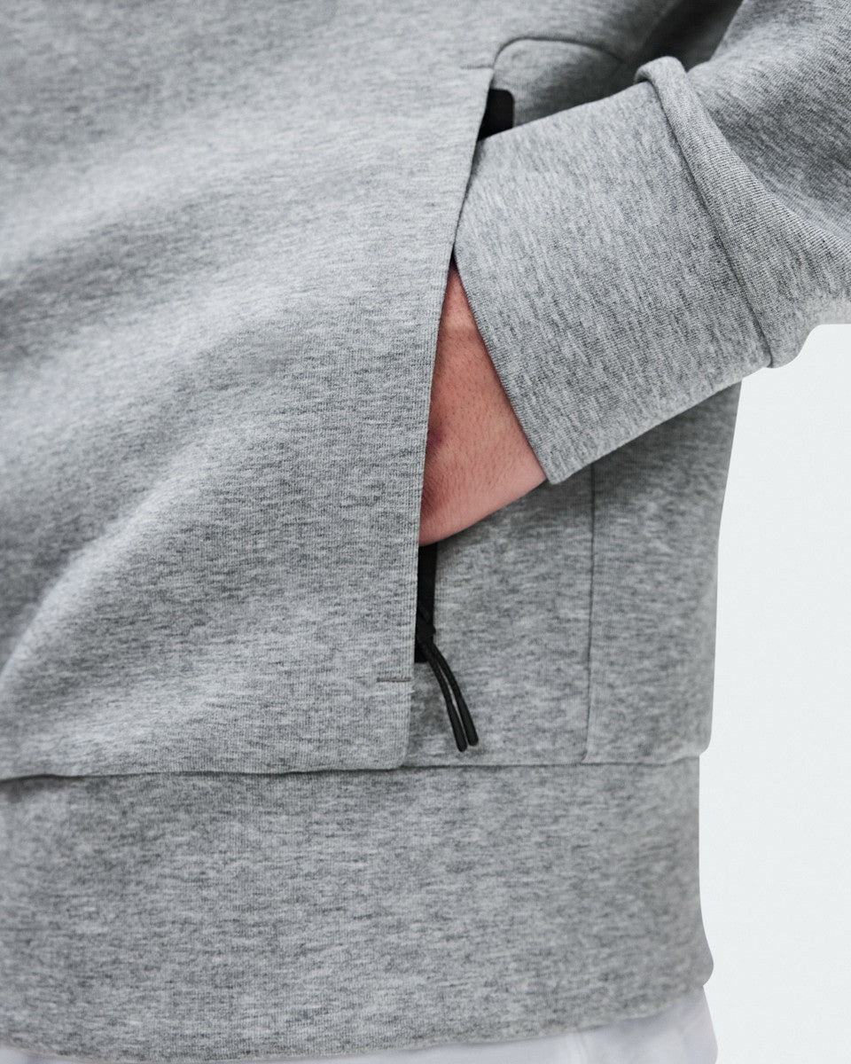 Men's Focus Tech Zip Hoodie - Basalt