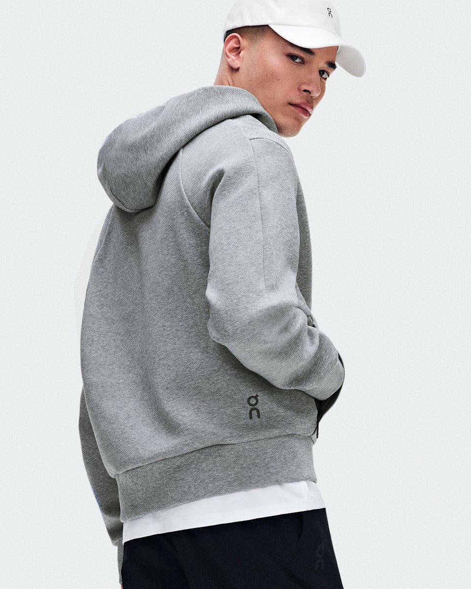 Men's Focus Tech Zip Hoodie - Basalt