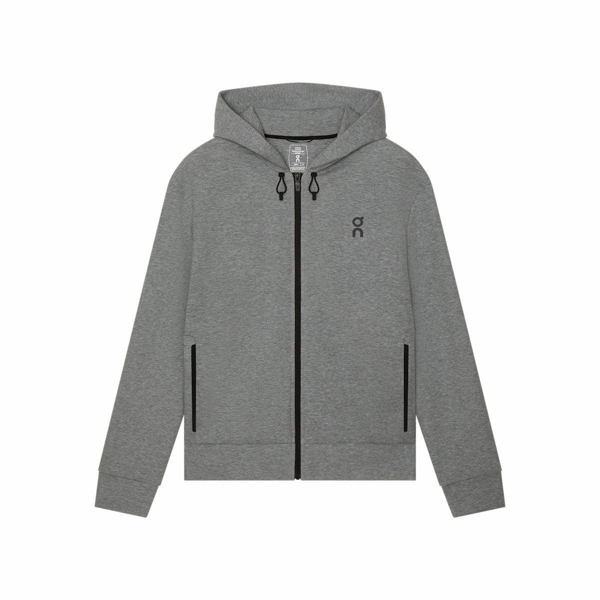 Men's Focus Tech Zip Hoodie - Basalt