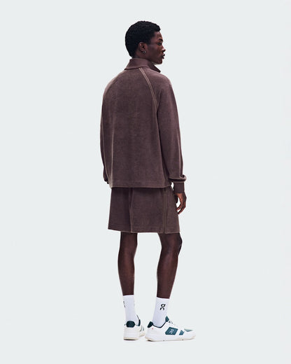 Men's Courtside Shorts Terry - Mulberry